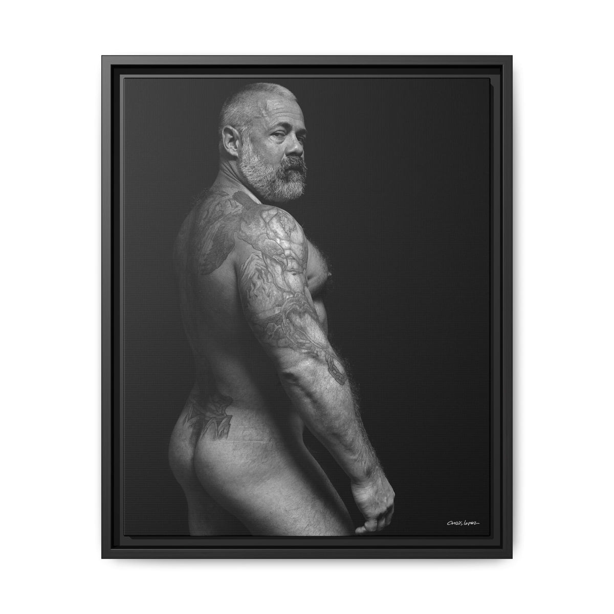 David C. Matte Canvas, Framed (Multi-color)