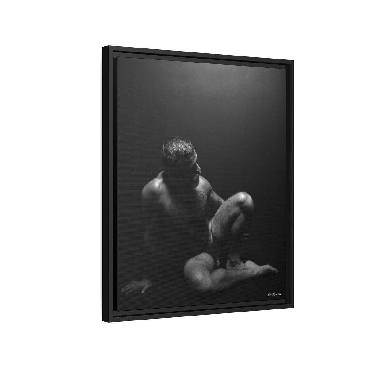 John, Giclee Print on Matte Canvas, Framed (Multi-color)