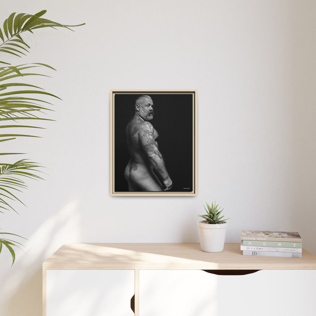 David C. Matte Canvas, Framed (Multi-color)