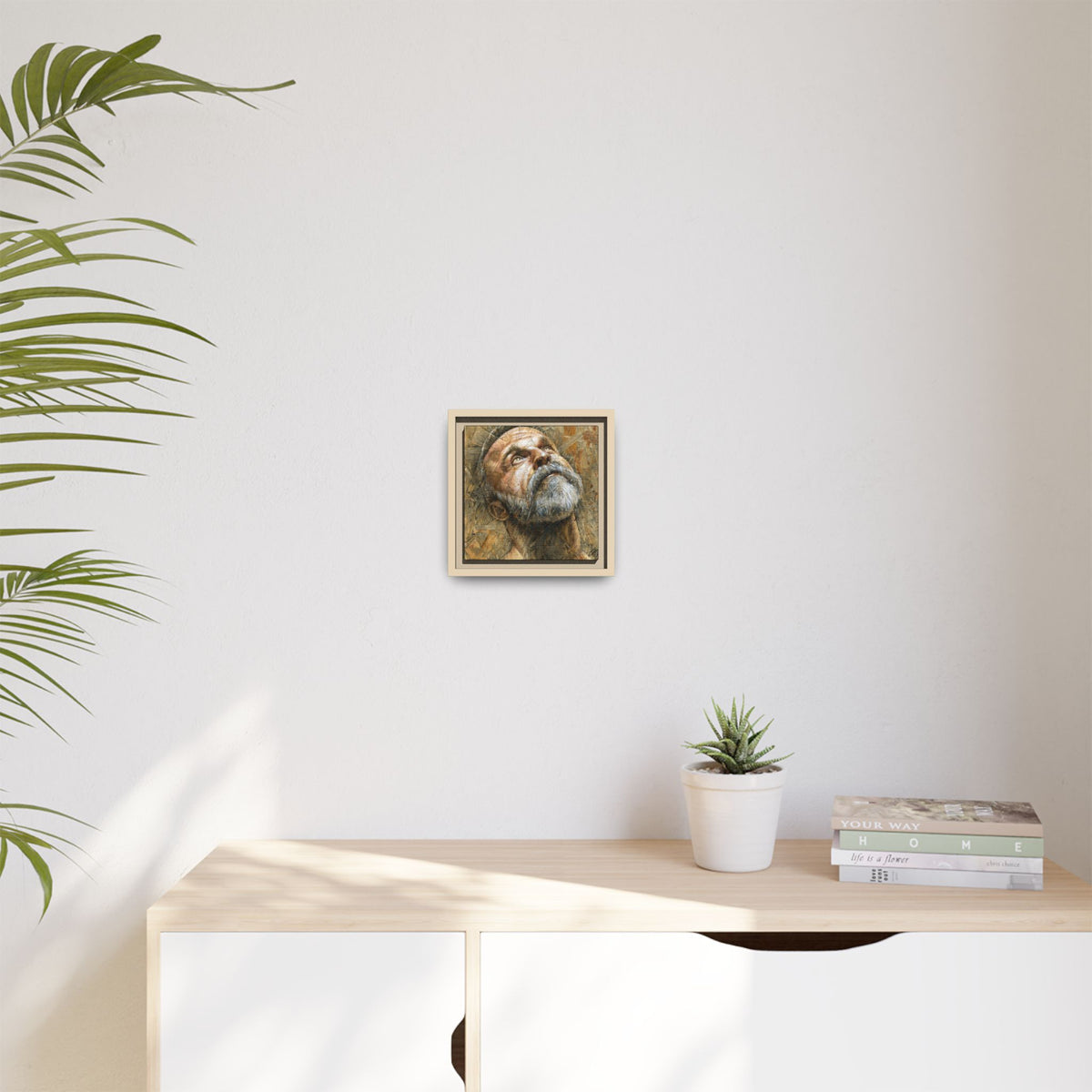 Silence 4, Matte Canvas, Framed (Multi-color)
