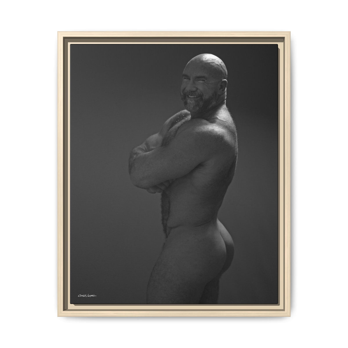 Thom A. Giclee Print on Matte Canvas, Framed (Multi-color)