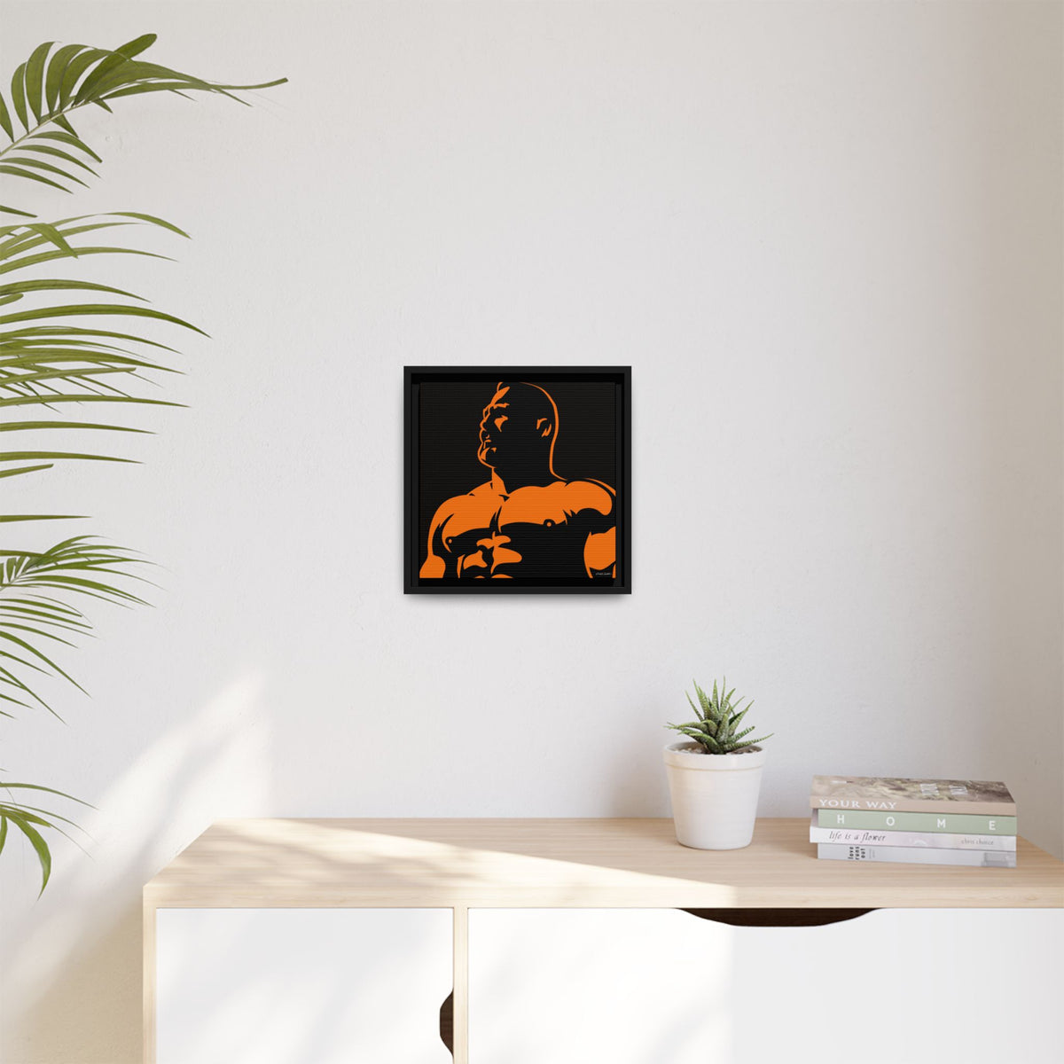 Shine, Giclee Print on Matte Canvas, Framed (Multi-color)