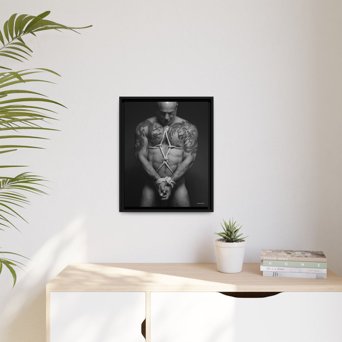 Barclay Bondage, Matte Canvas, Framed (Multi-color)