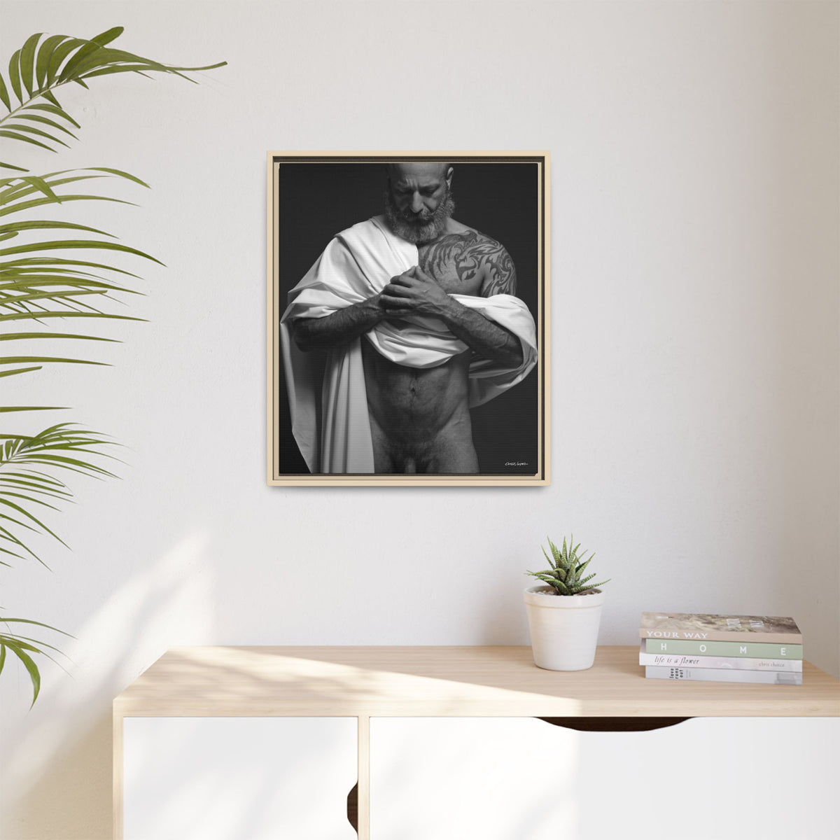 Barclay 2, Giclee Print on Matte Canvas, Framed (Multi-color)