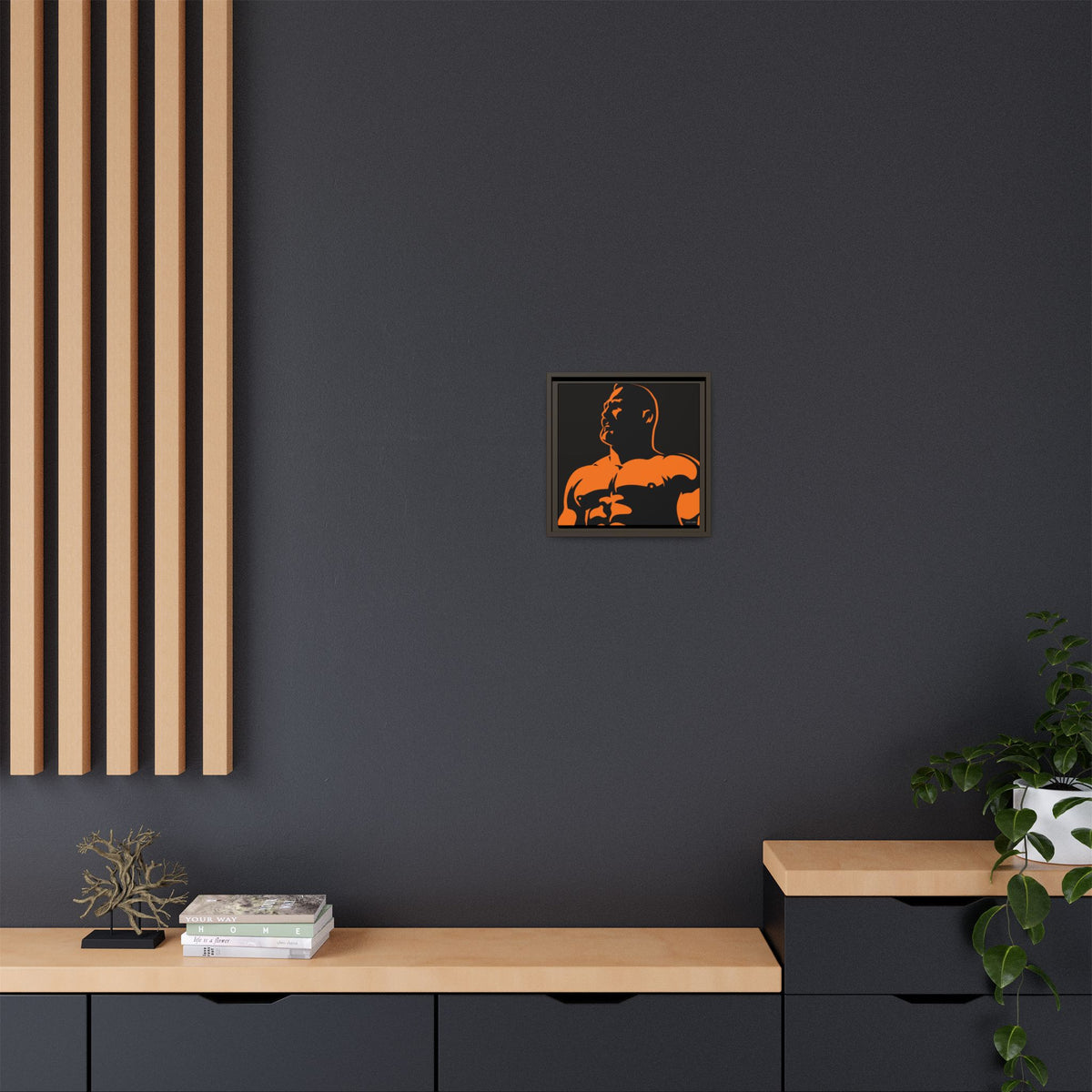 Shine, Giclee Print on Matte Canvas, Framed (Multi-color)