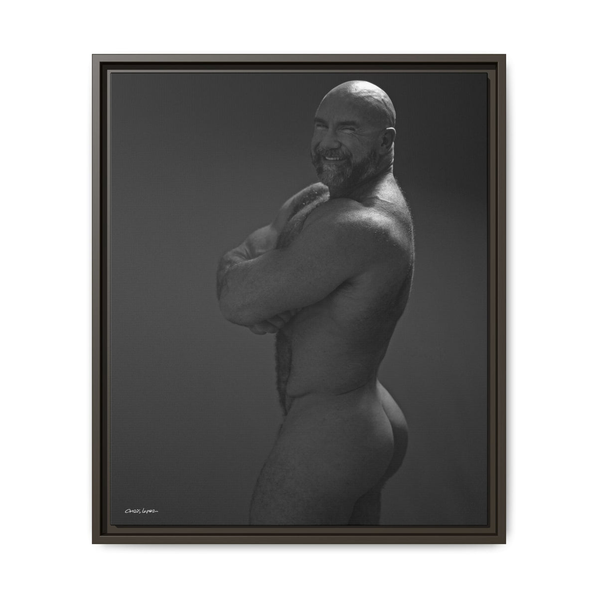Thom A. Giclee Print on Matte Canvas, Framed (Multi-color)