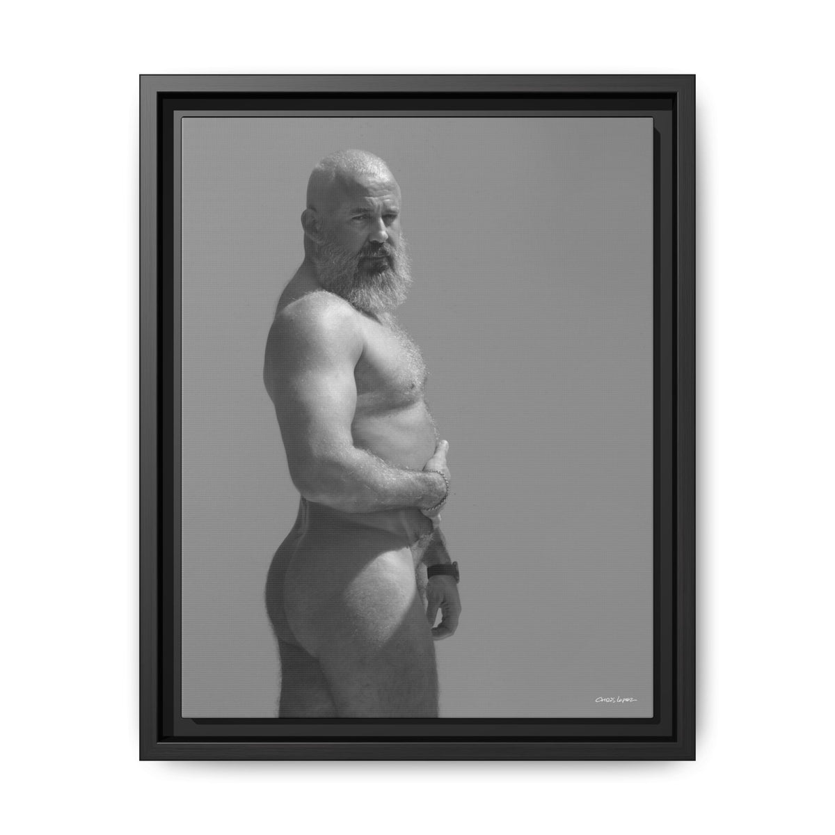 Andrey, Giclee Print on Matte Canvas, Framed (Multi-color)