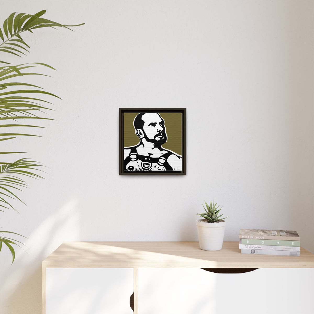 Harness, Giclee Print on Matte Canvas, Framed (Multi-color)