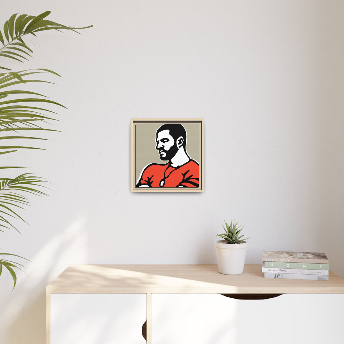 Cub, Matte Canvas, Framed (Multi-color)