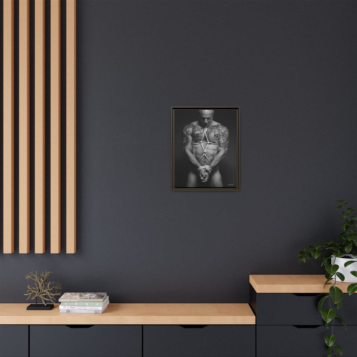 Barclay Bondage, Matte Canvas, Framed (Multi-color)
