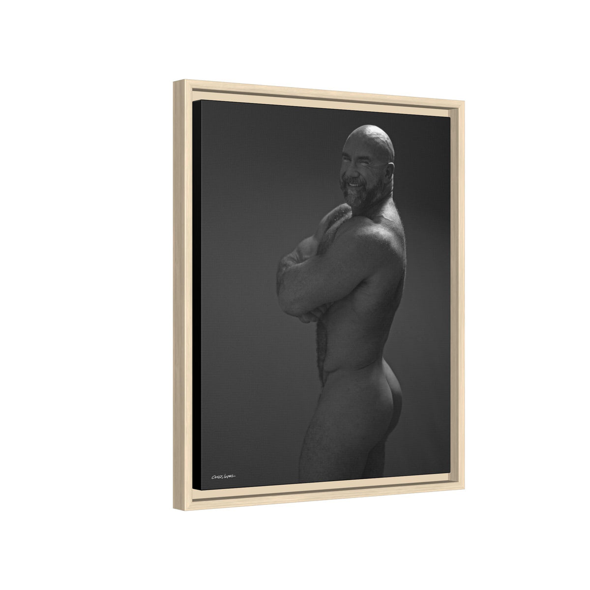 Thom A. Giclee Print on Matte Canvas, Framed (Multi-color)