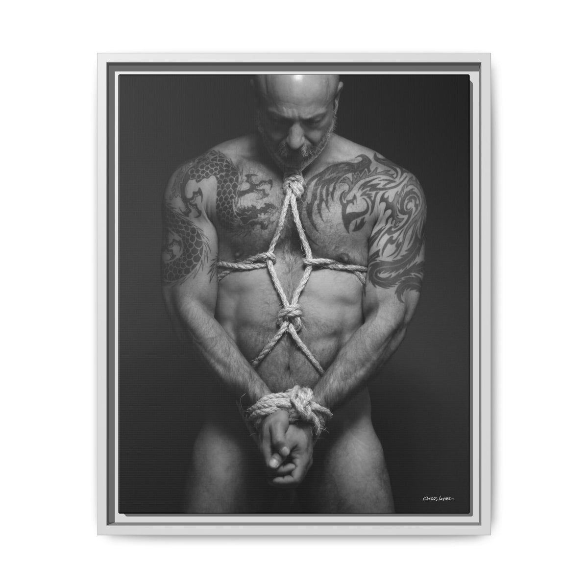 Barclay Bondage, Matte Canvas, Framed (Multi-color)