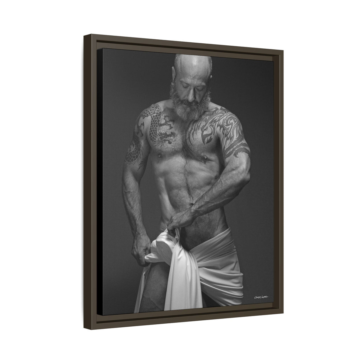 Barclay 1, Giclee print on Matte Canvas, Framed (Multi-color)