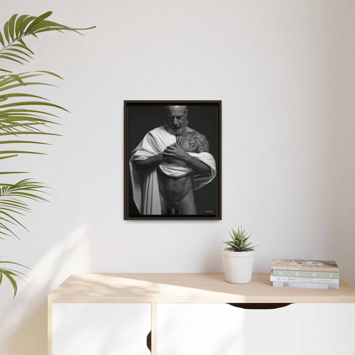 Barclay 2, Giclee Print on Matte Canvas, Framed (Multi-color)
