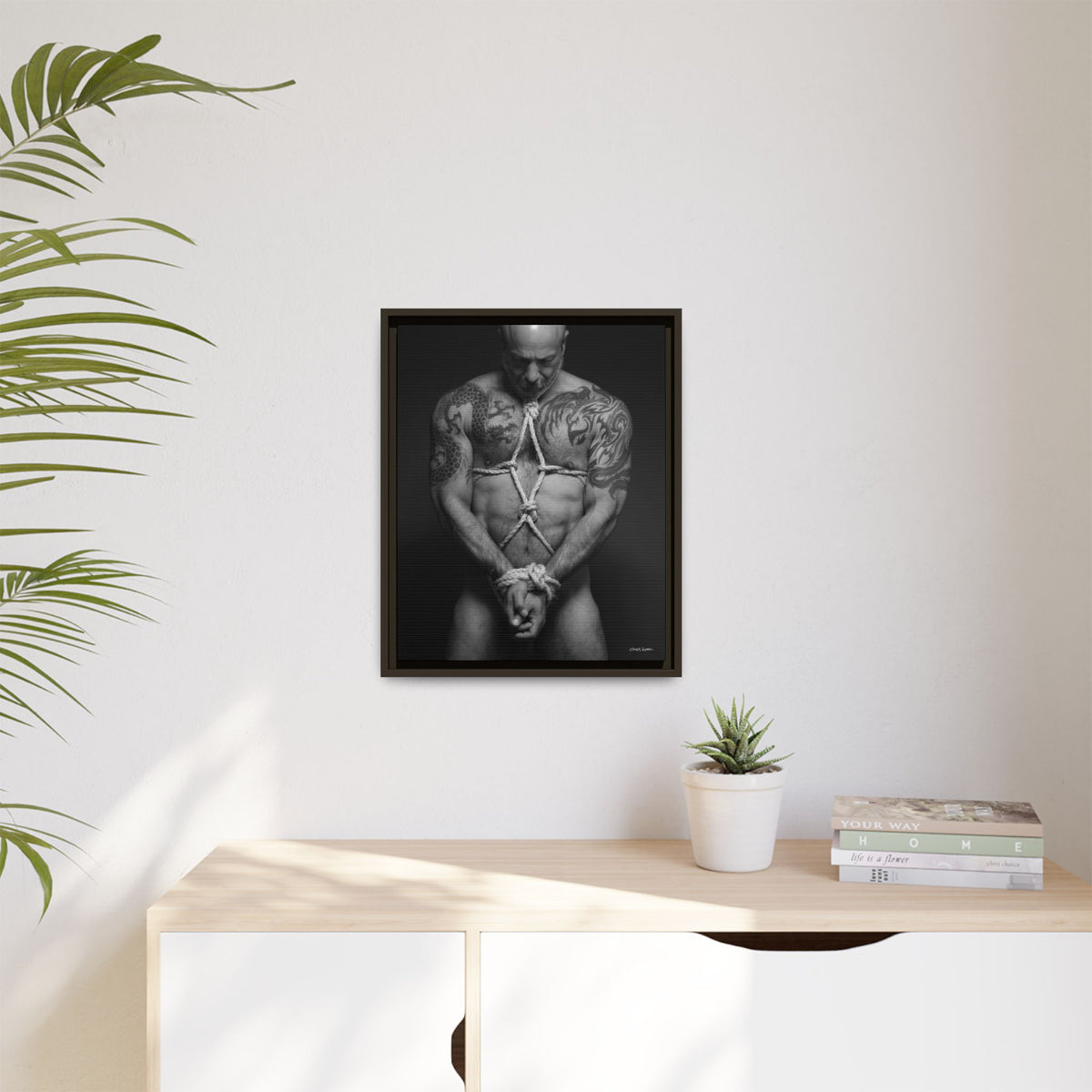 Barclay Bondage, Matte Canvas, Framed (Multi-color)