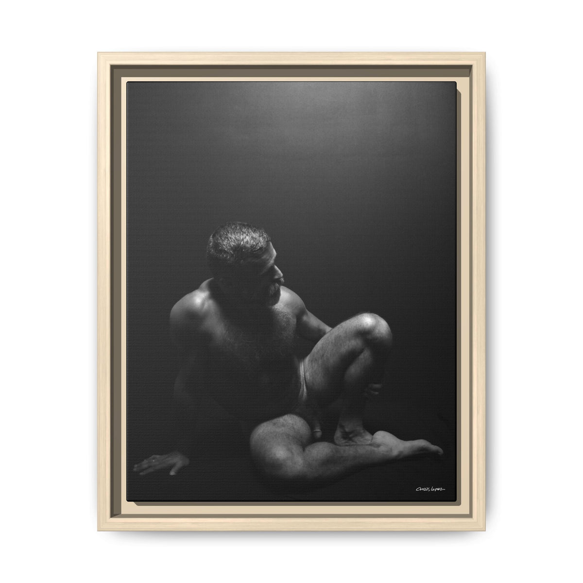 John, Giclee Print on Matte Canvas, Framed (Multi-color)