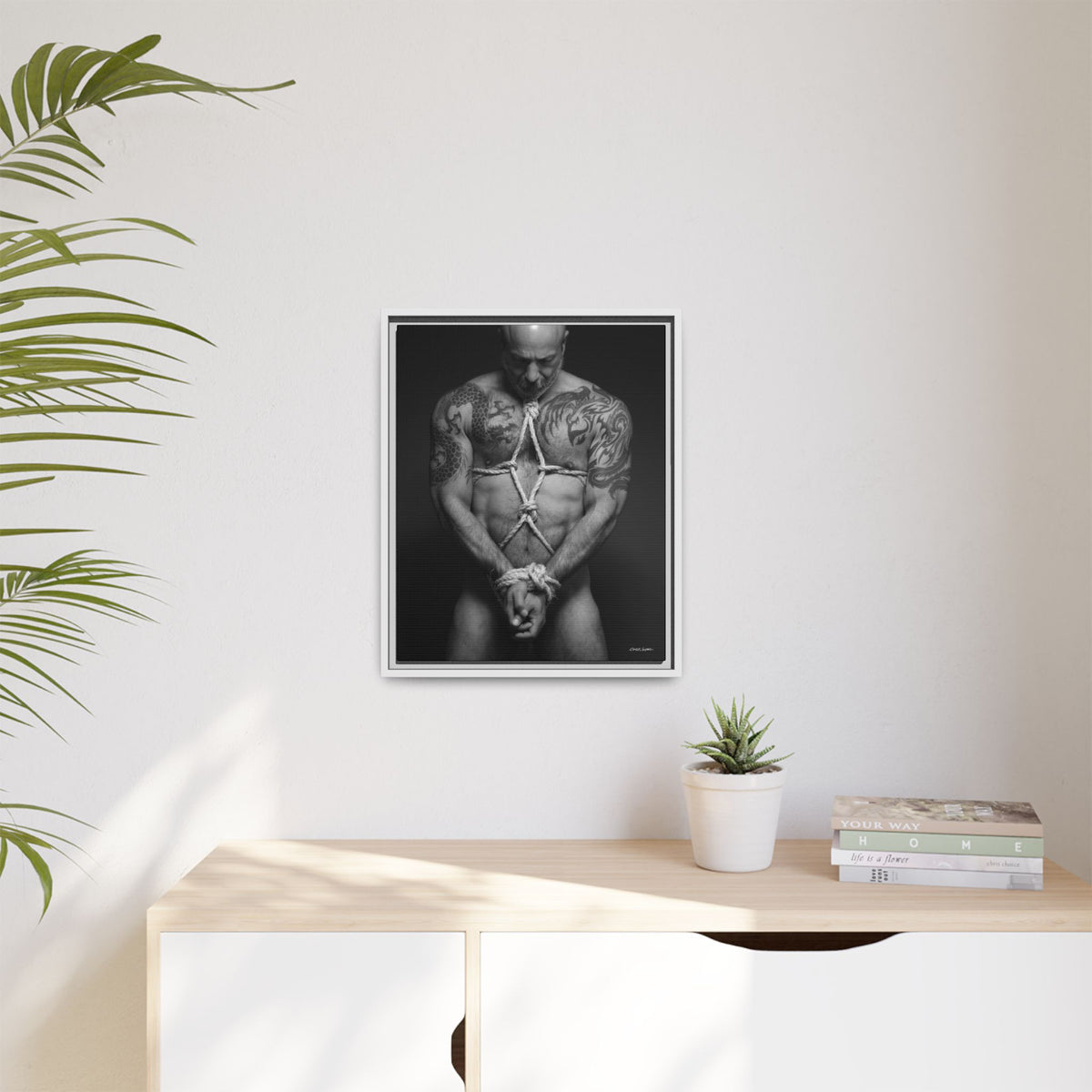 Barclay Bondage, Matte Canvas, Framed (Multi-color)