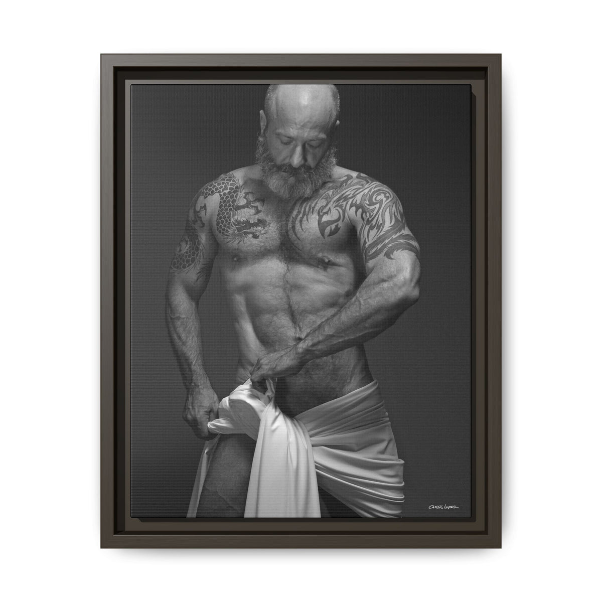 Barclay 1, Giclee print on Matte Canvas, Framed (Multi-color)