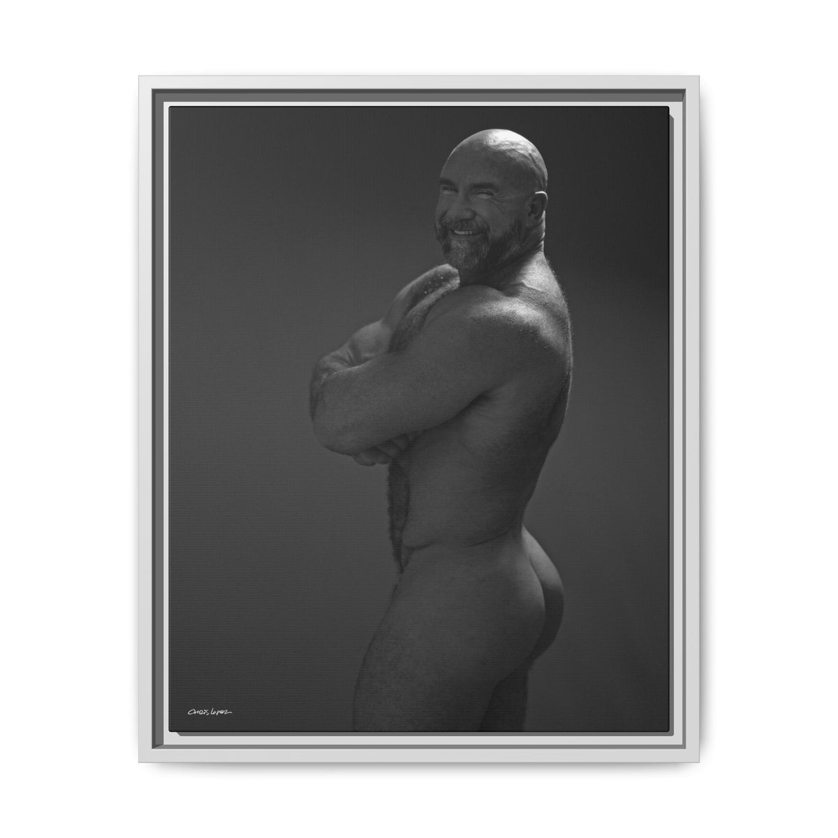 Thom A. Giclee Print on Matte Canvas, Framed (Multi-color)
