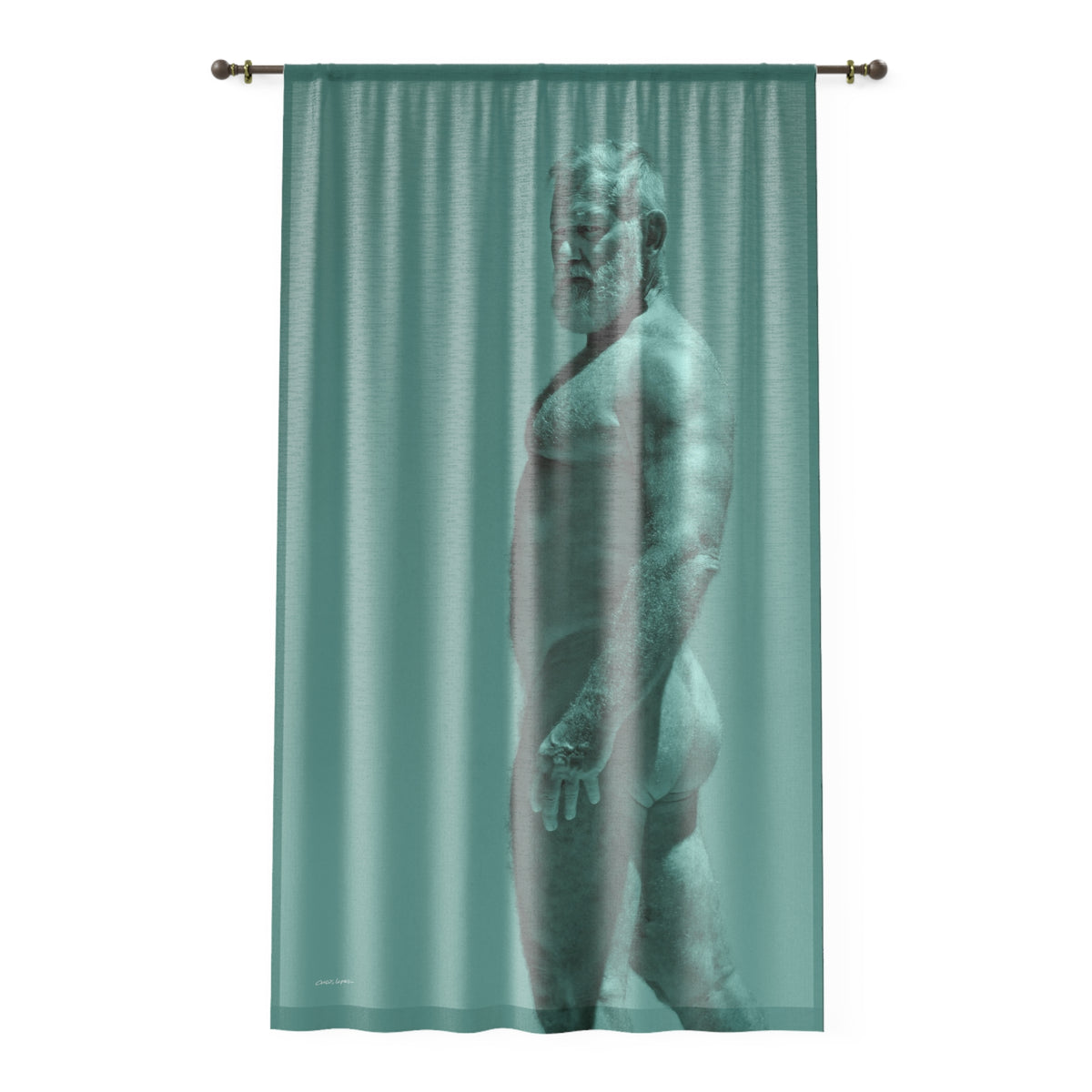 Joe 4, Textured Sheer Window Curtain