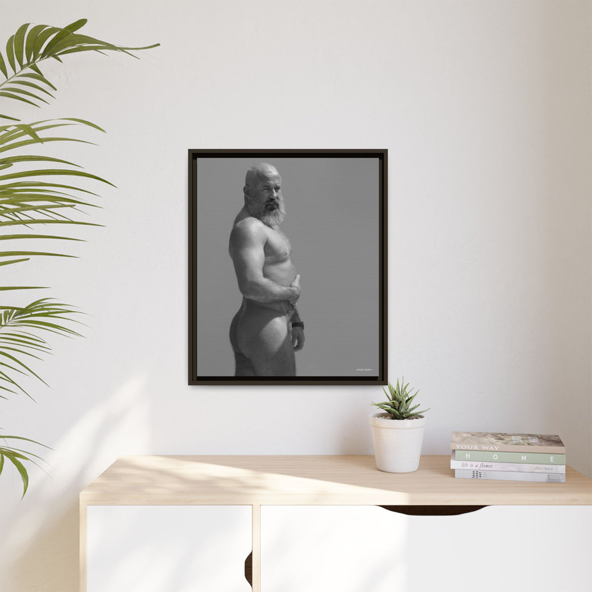 Andrey, Giclee Print on Matte Canvas, Framed (Multi-color)