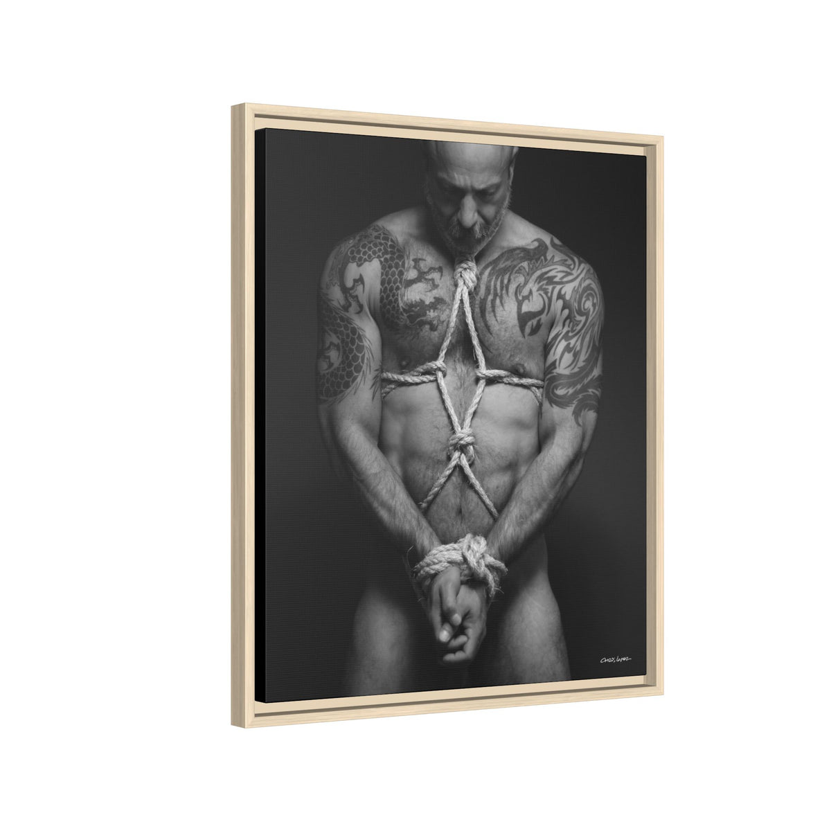 Barclay Bondage, Matte Canvas, Framed (Multi-color)