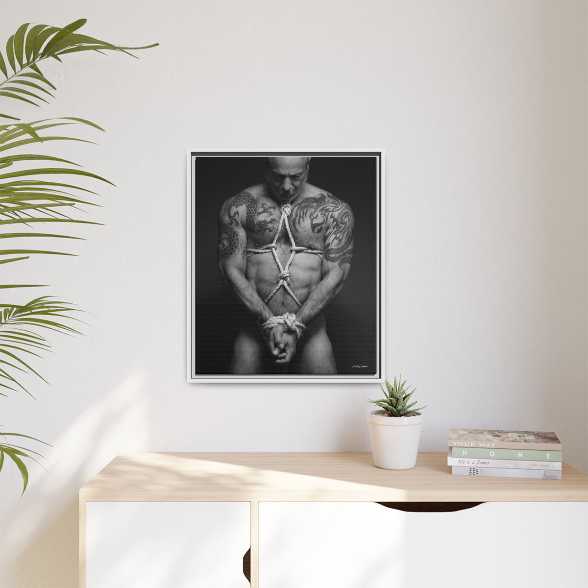 Barclay Bondage, Matte Canvas, Framed (Multi-color)