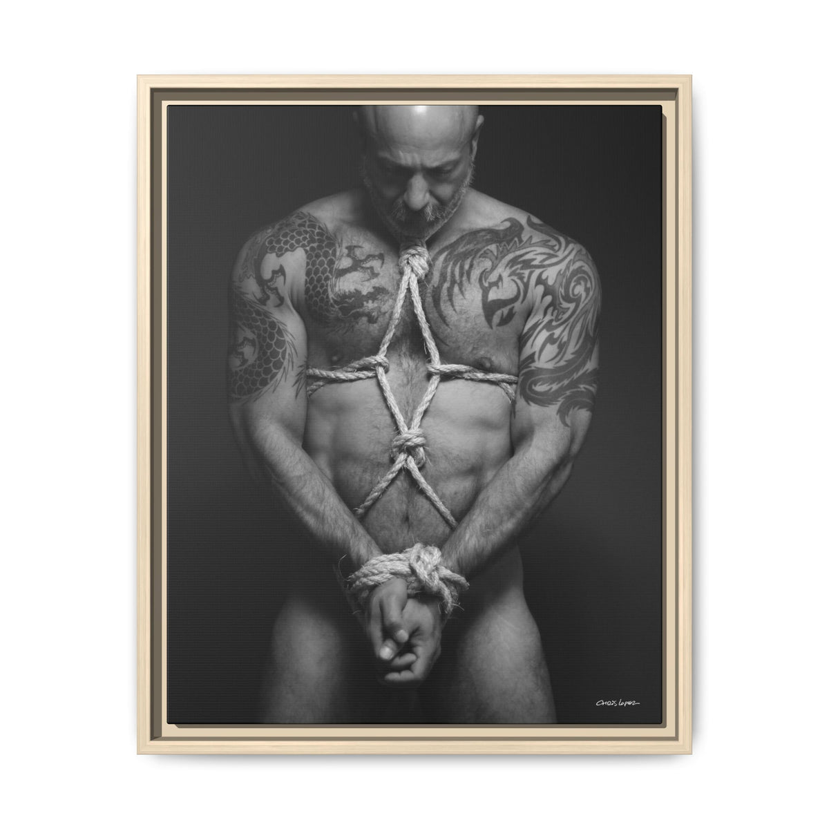 Barclay Bondage, Matte Canvas, Framed (Multi-color)