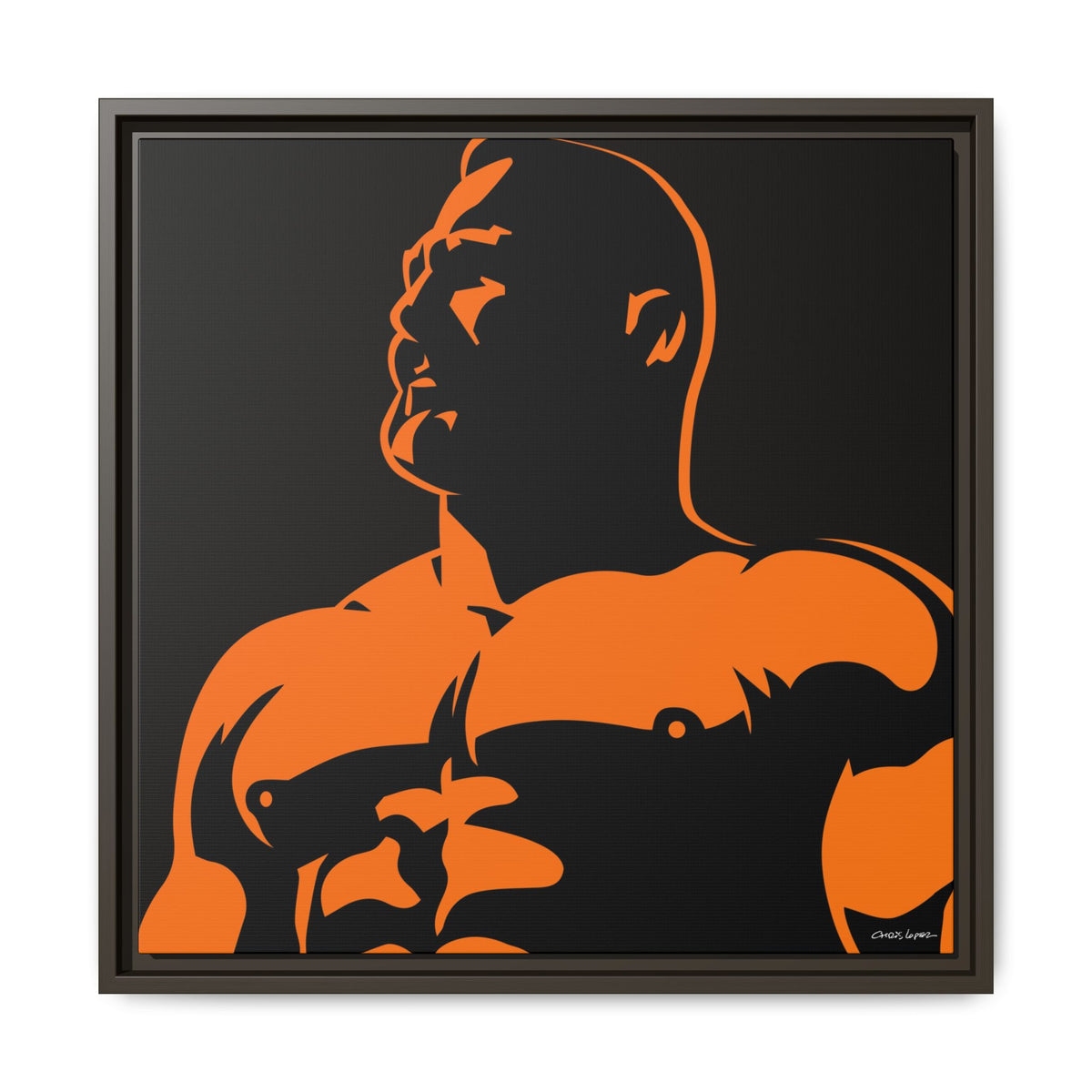 Shine, Giclee Print on Matte Canvas, Framed (Multi-color)