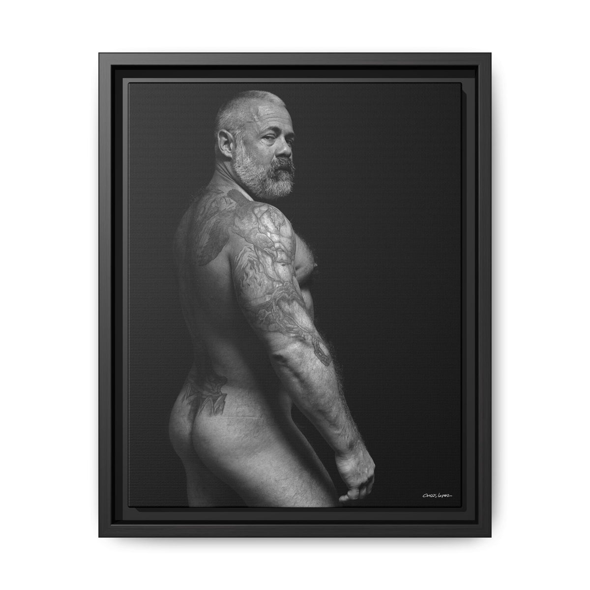 David C. Matte Canvas, Framed (Multi-color)