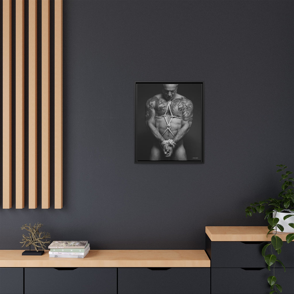 Barclay Bondage, Matte Canvas, Framed (Multi-color)