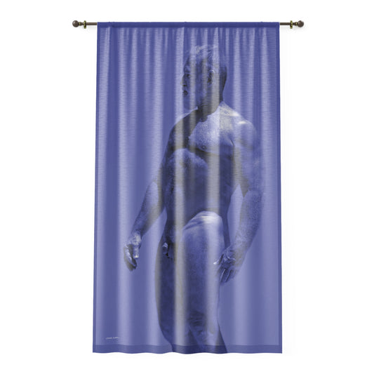 Joe 2, Textured Sheer Window Curtain