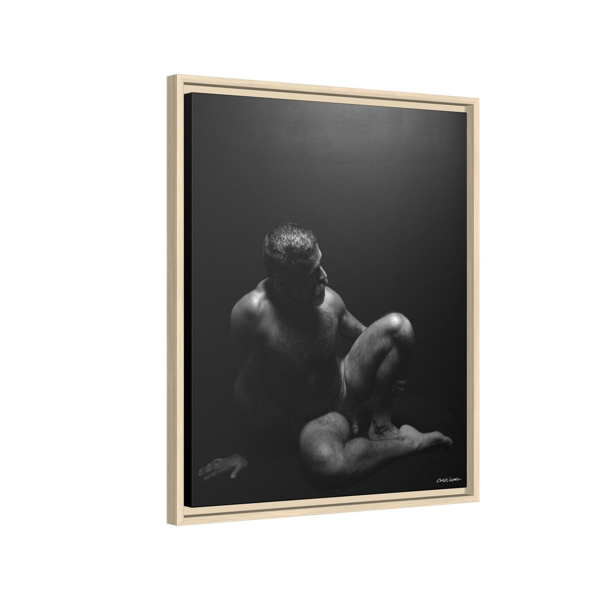 John, Giclee Print on Matte Canvas, Framed (Multi-color)