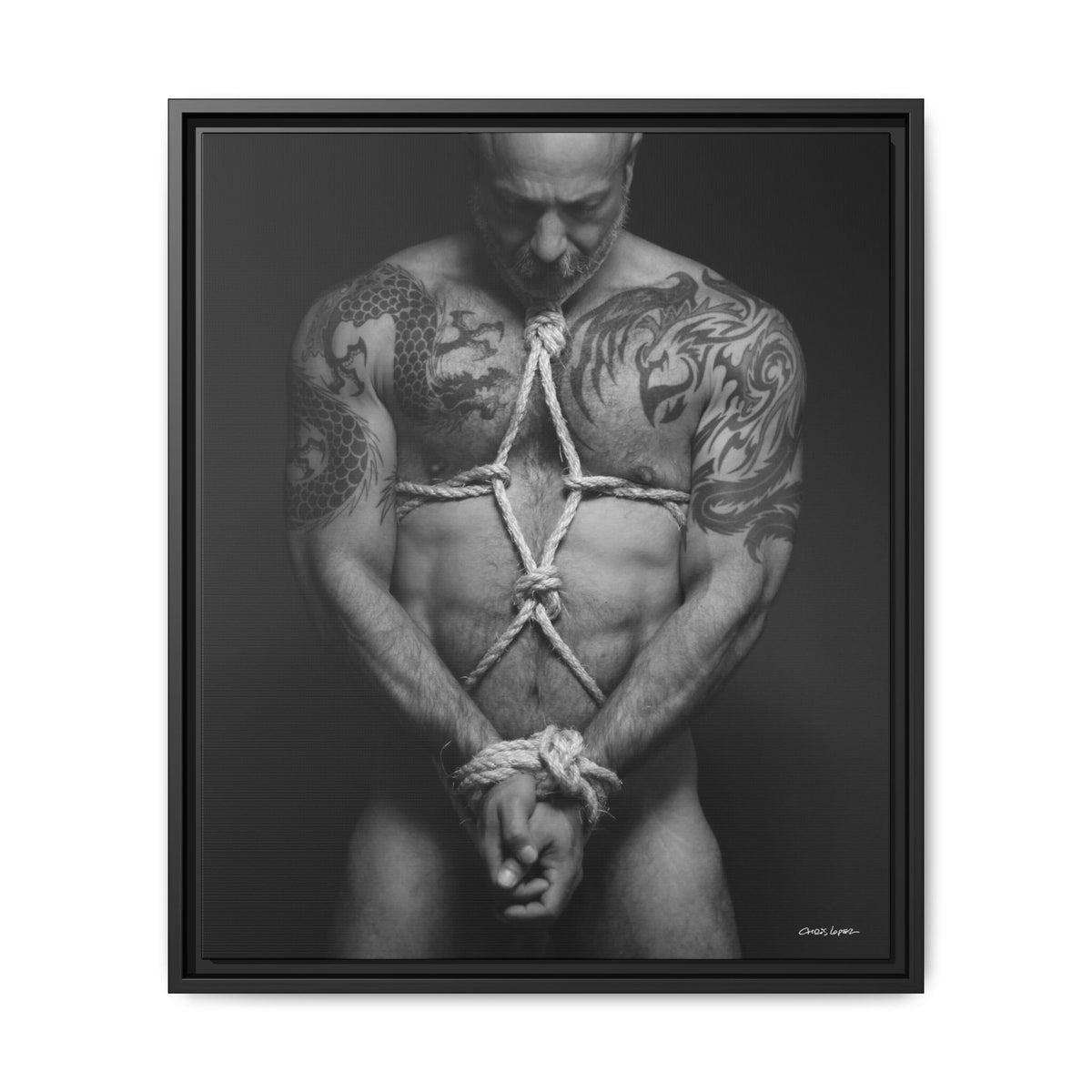 Barclay Bondage, Matte Canvas, Framed (Multi-color)