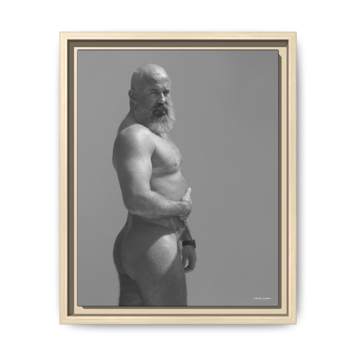 Andrey, Giclee Print on Matte Canvas, Framed (Multi-color)