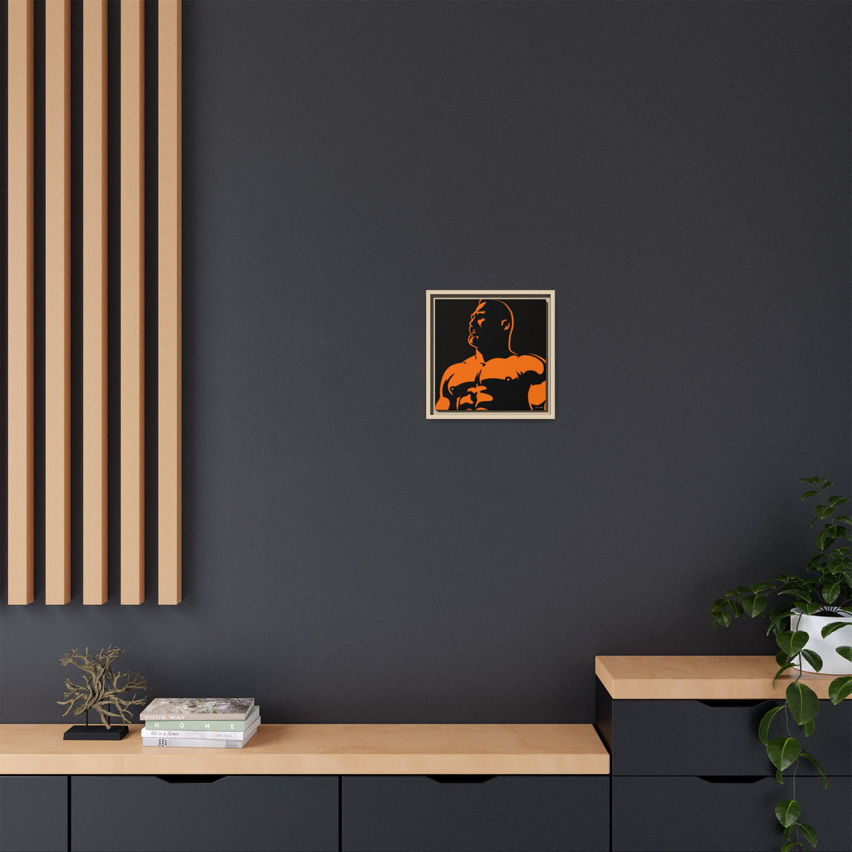 Shine, Giclee Print on Matte Canvas, Framed (Multi-color)