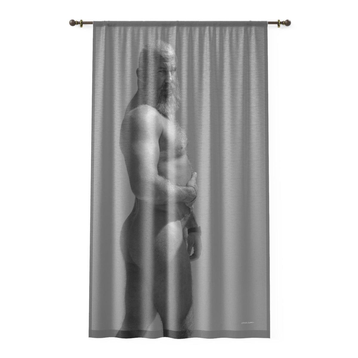 Andrey, Textured sheer Window Curtain