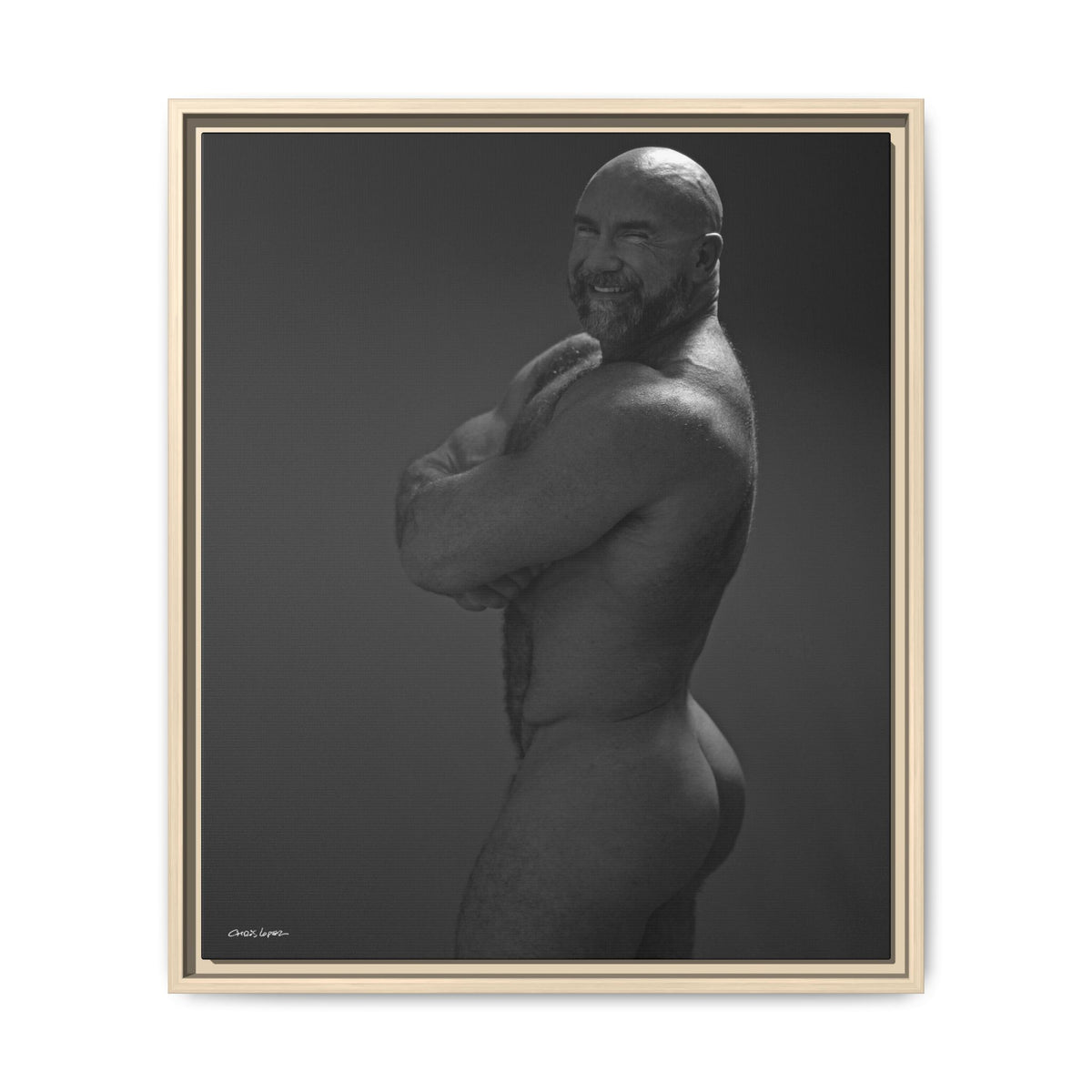 Thom A. Giclee Print on Matte Canvas, Framed (Multi-color)