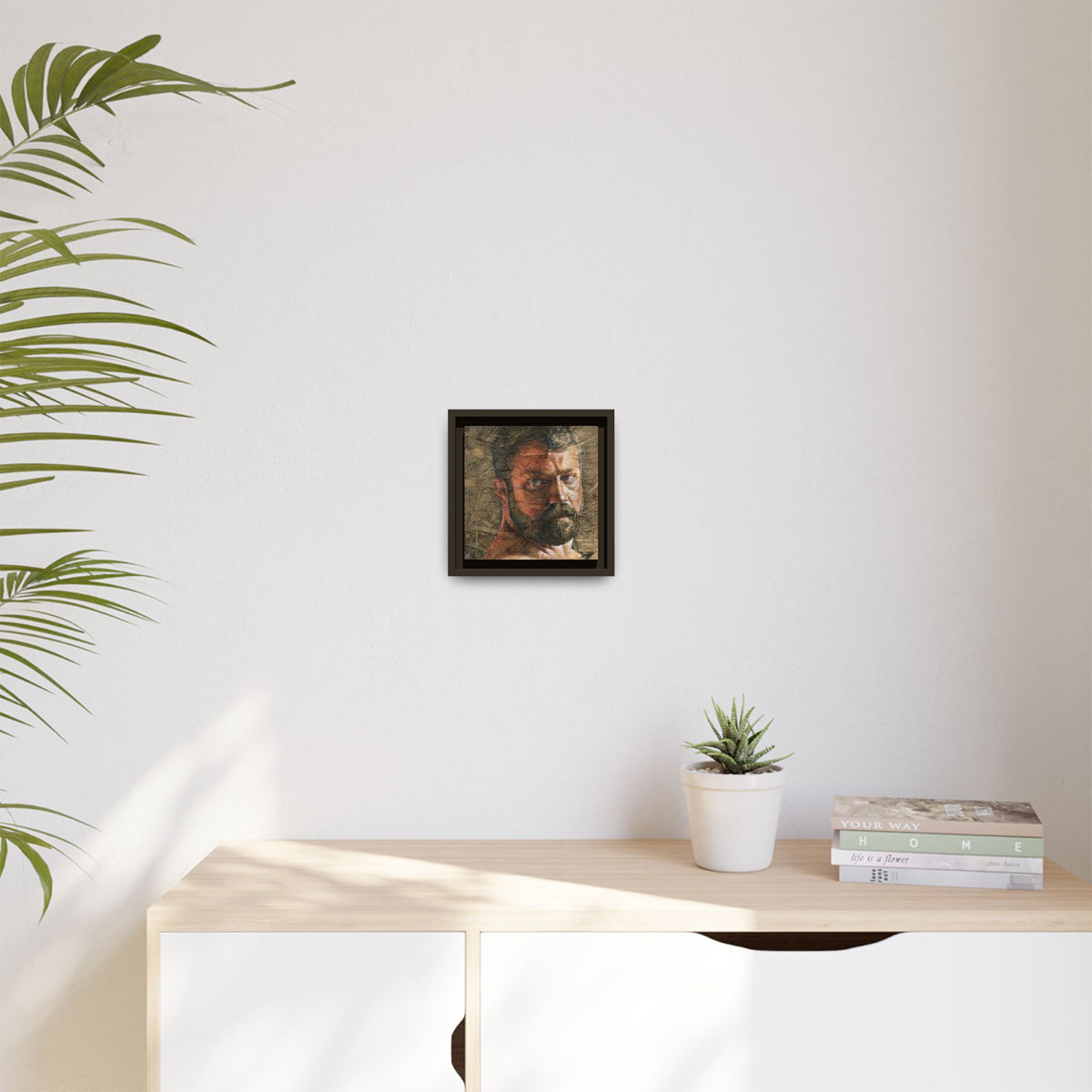 Silence 7, Matte Canvas, Framed (Multi-color)