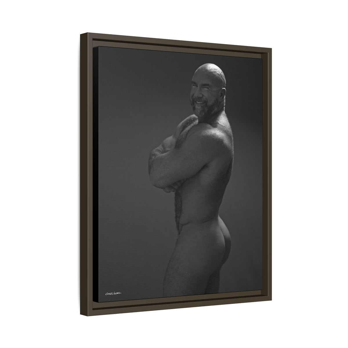 Thom A. Giclee Print on Matte Canvas, Framed (Multi-color)