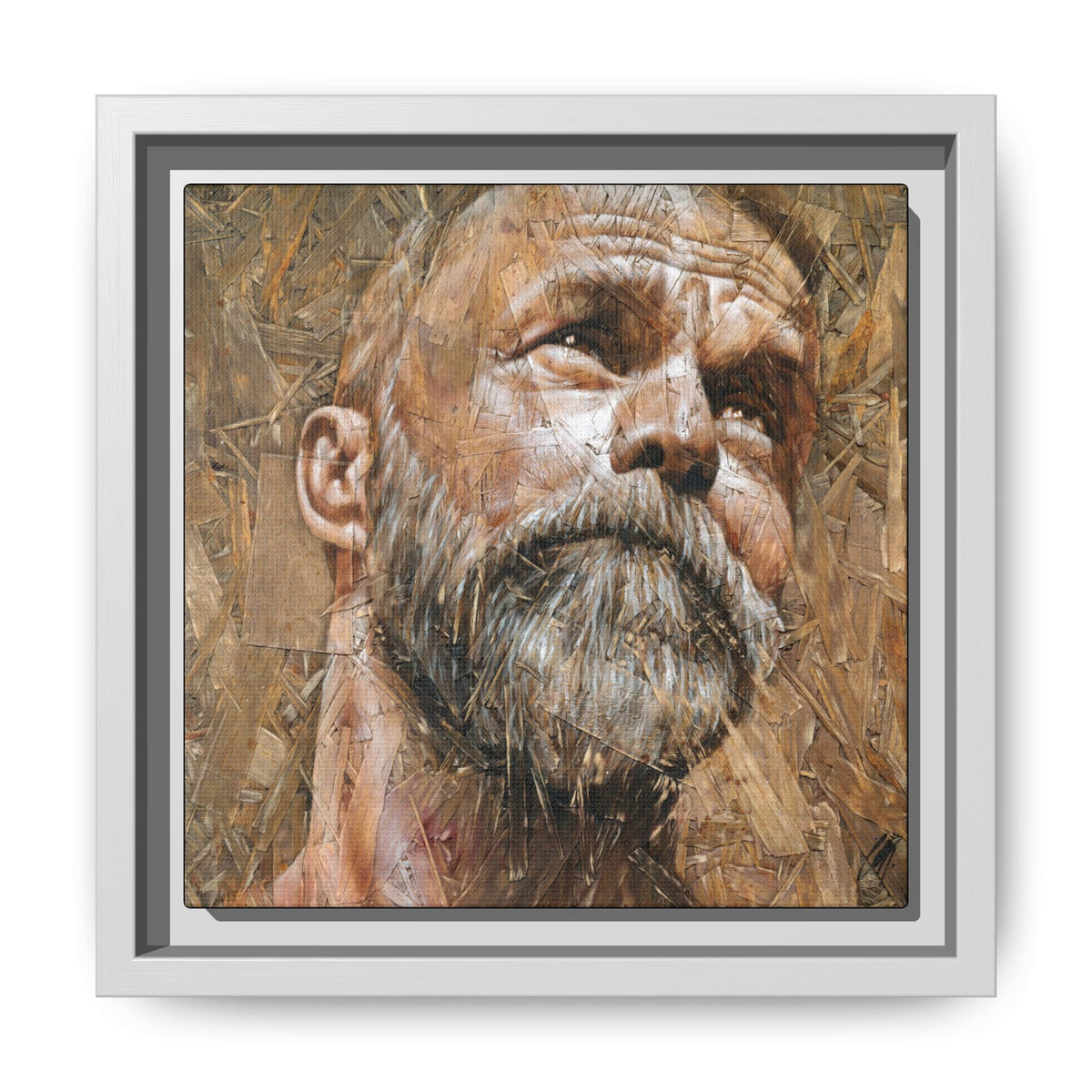 Silence 2, Matte Canvas, Framed (Multi-color)