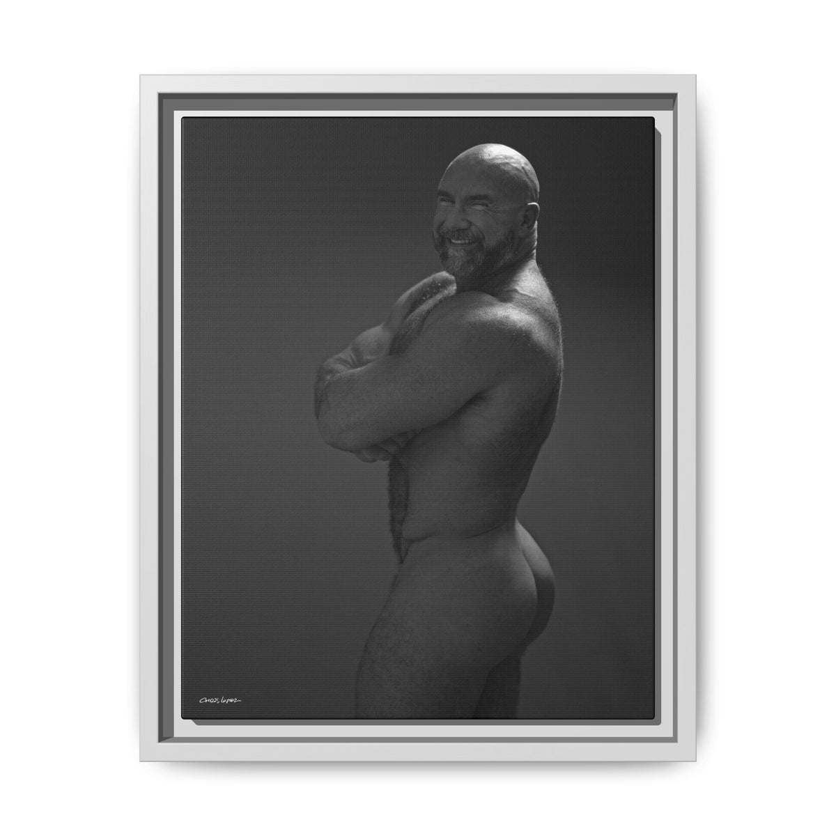 Thom A. Giclee Print on Matte Canvas, Framed (Multi-color)