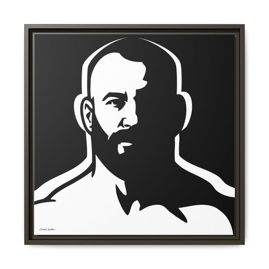 Dark Room, Giclee Print on Matte Canvas, Framed (Multi-color)