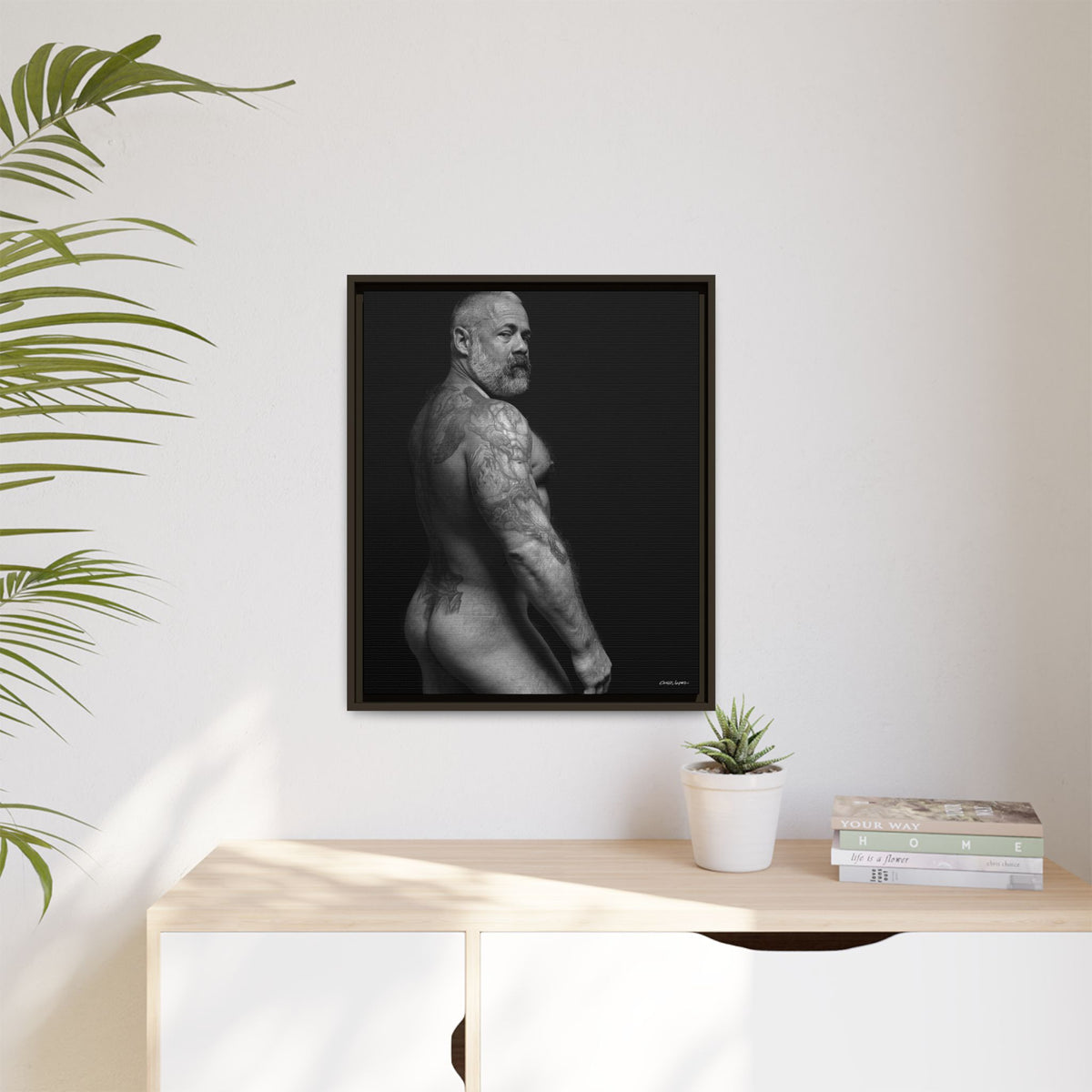 David C. Matte Canvas, Framed (Multi-color)