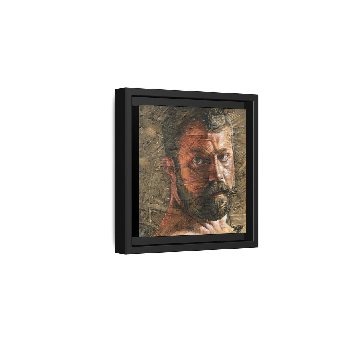 Silence 7, Matte Canvas, Framed (Multi-color)
