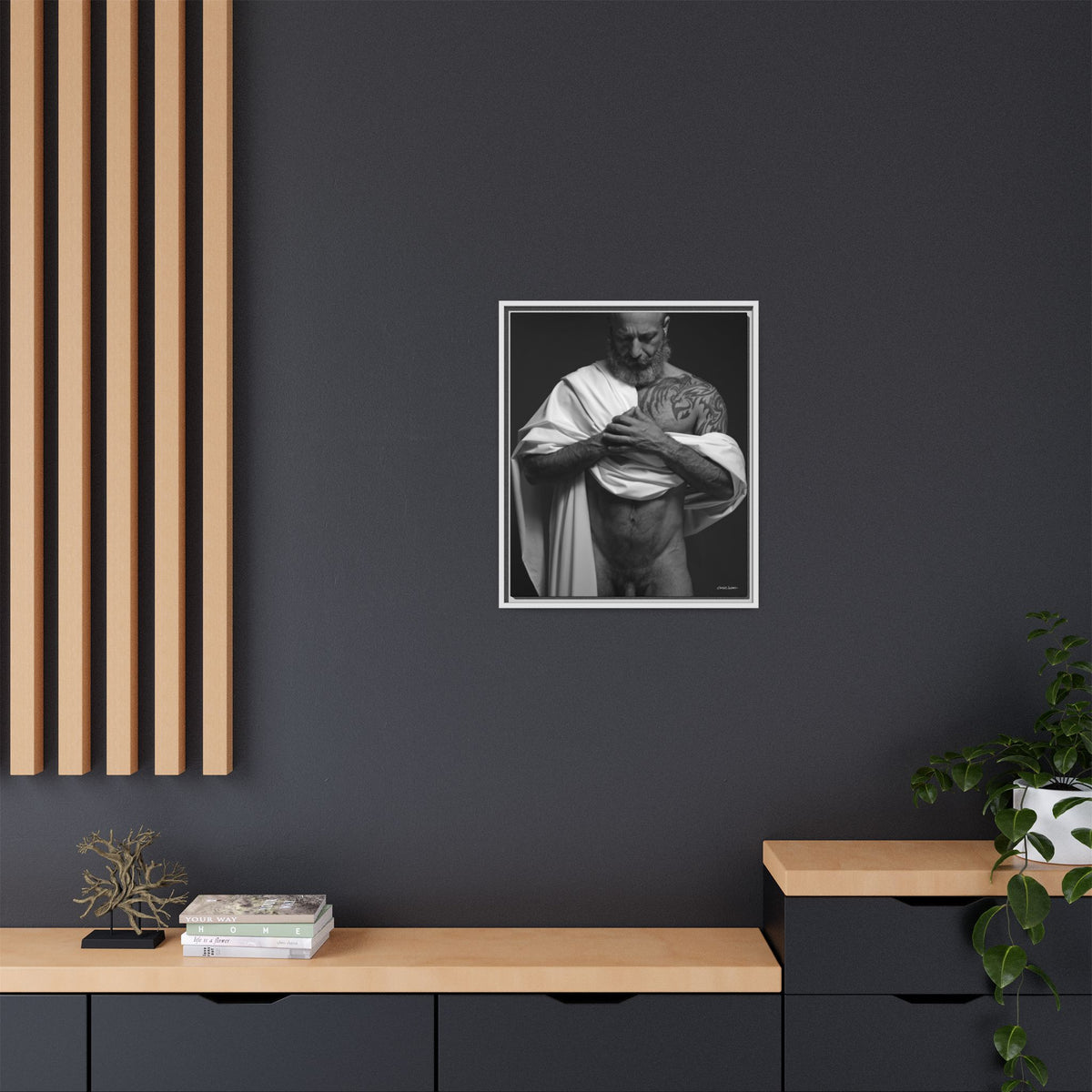 Barclay 2, Giclee Print on Matte Canvas, Framed (Multi-color)