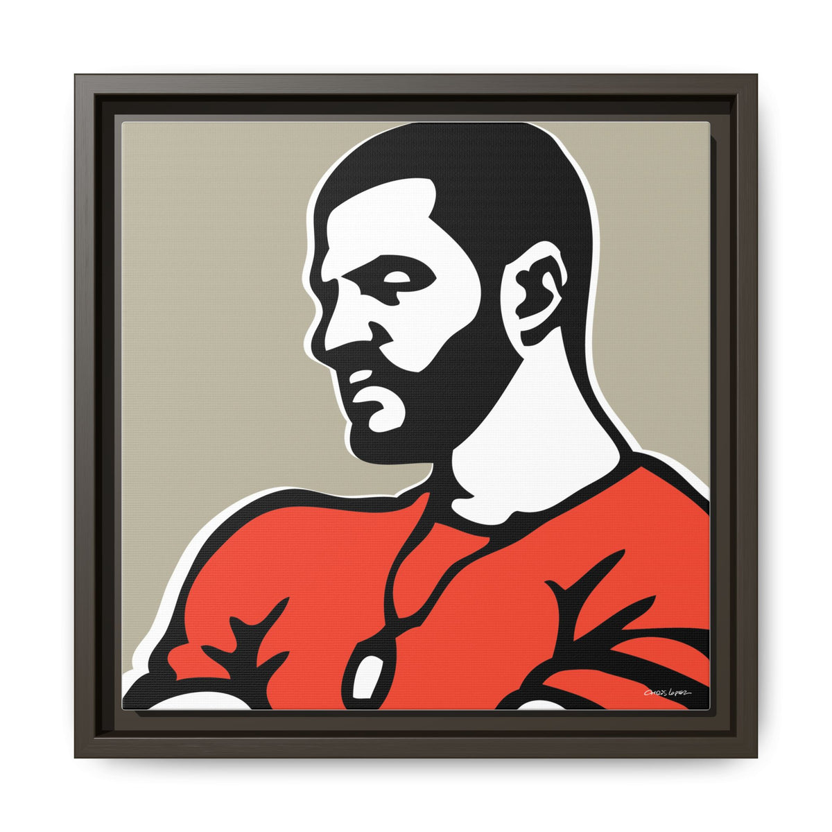 Cub, Matte Canvas, Framed (Multi-color)