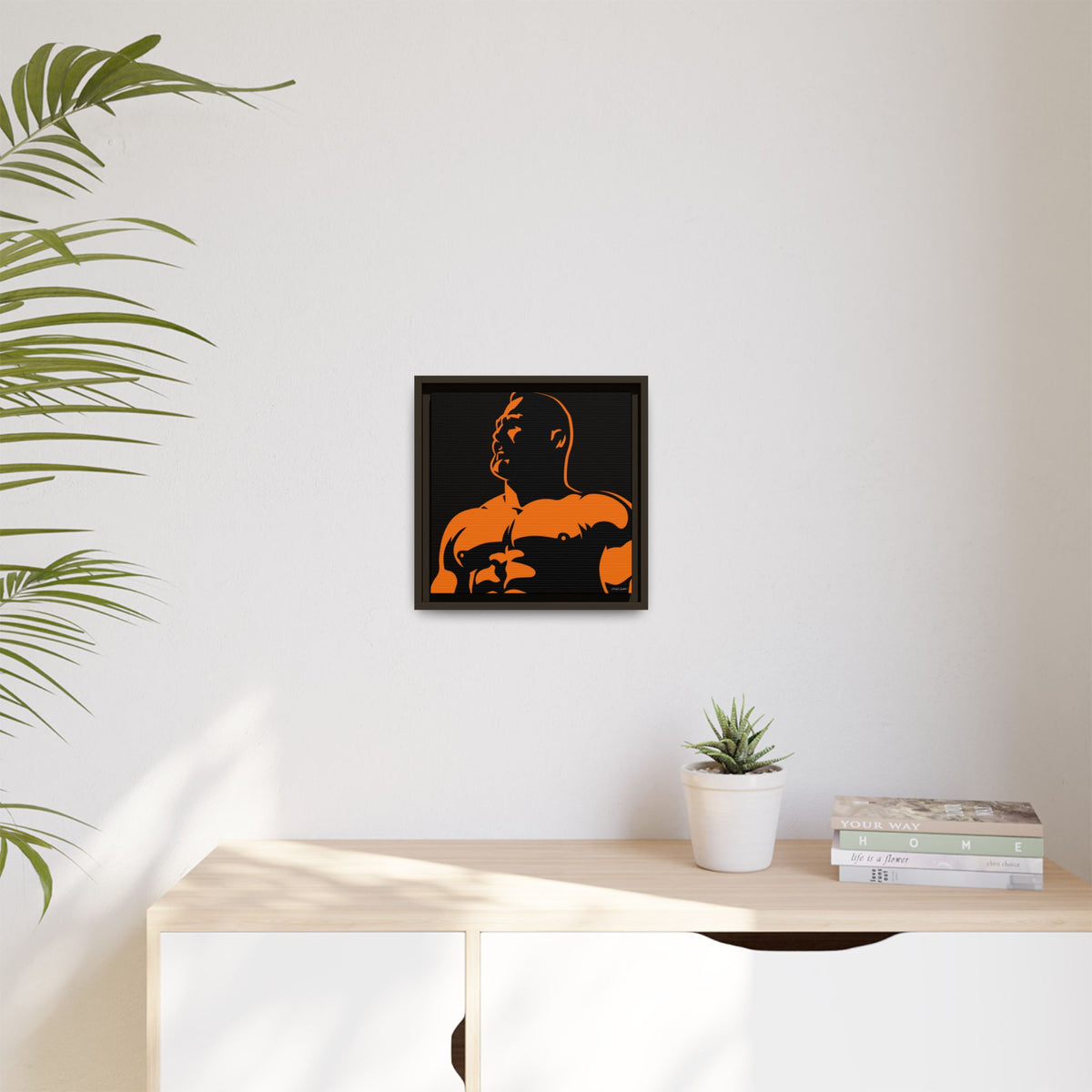 Shine, Giclee Print on Matte Canvas, Framed (Multi-color)