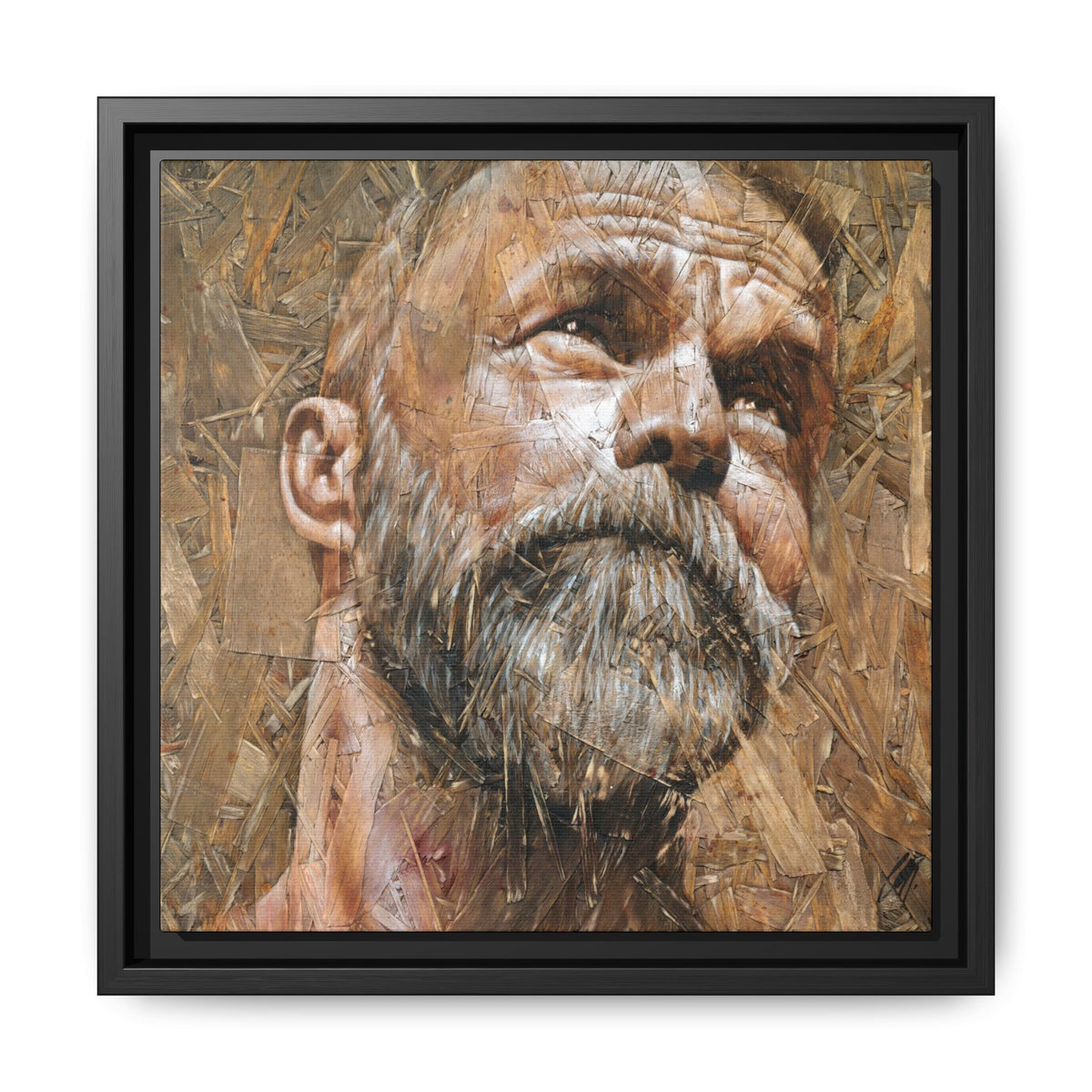 Silence 2, Matte Canvas, Framed (Multi-color)
