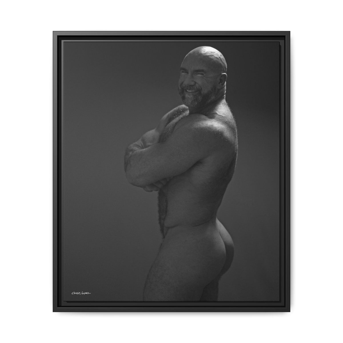 Thom A. Giclee Print on Matte Canvas, Framed (Multi-color)